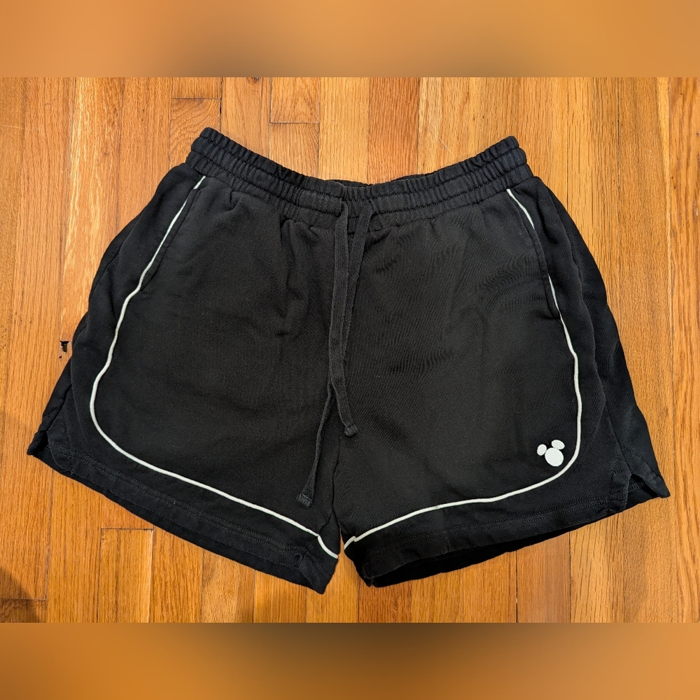 Disney Forever 21 Collab Black Mickey Mouse Men's Shorts